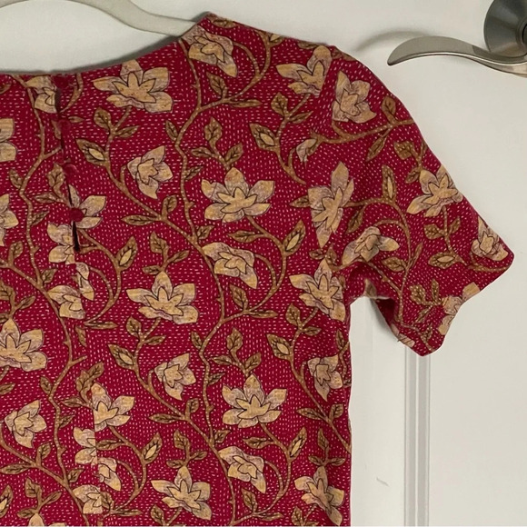 Fat Face London red floral Dress 29828 - Picture 10 of 14